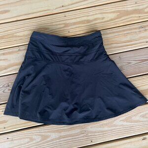 **  Athleta Skirt Womens 6 Black Everyday Athletic Golf Active Side Zip Skort